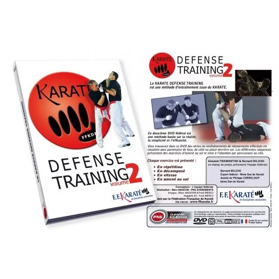 DVD Karaté Défense Training Vol.2