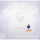T-shirt "France Karaté" blanc/or Homme