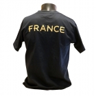 T-shirt "France Karaté" marine/or Homme