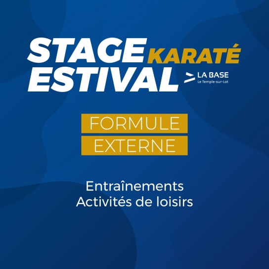 Stage estival de Karaté