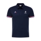 Polo Bleu France Karaté Coq Sportif